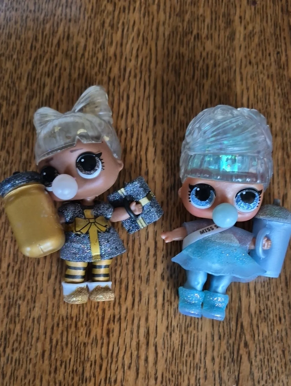 L.O.L. Surprise! Glitter Dolls - Blue and Gold Set